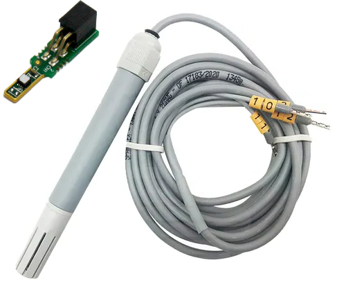 Substituição da placa de reposição do Sensor RHT Novus